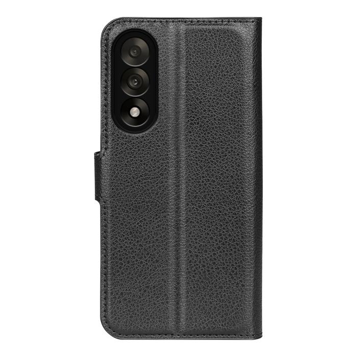 Bild 3, OnePlus Nord 5 5G Fodral Litchi Läder Svart