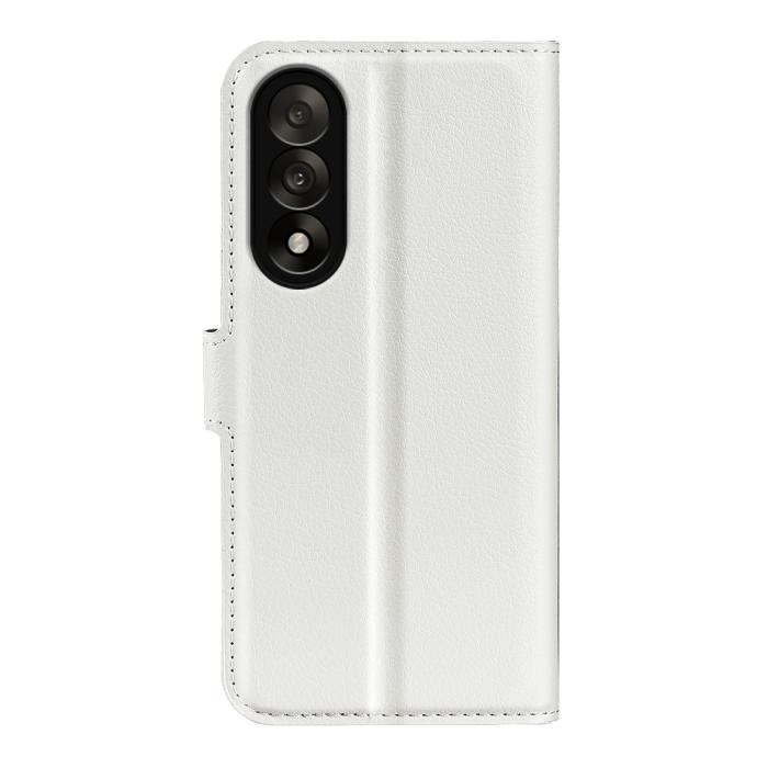 Bild 3, OnePlus Nord 5 5G Fodral Litchi Läder Vit