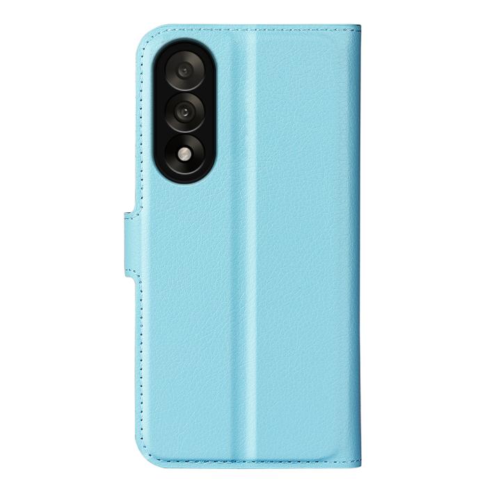 Bild 3, OnePlus Nord 5 5G Fodral Litchi Läder Blå