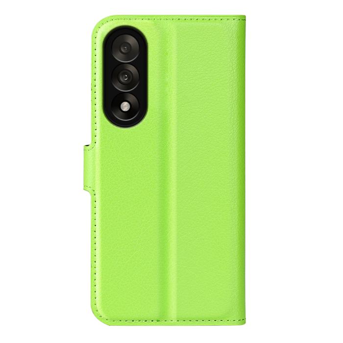Bild 3, OnePlus Nord 5 5G Fodral Litchi Läder Grön