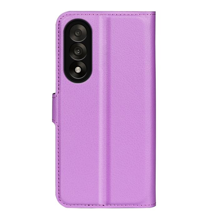 Bild 3, OnePlus Nord 5 5G Fodral Litchi Läder Lila
