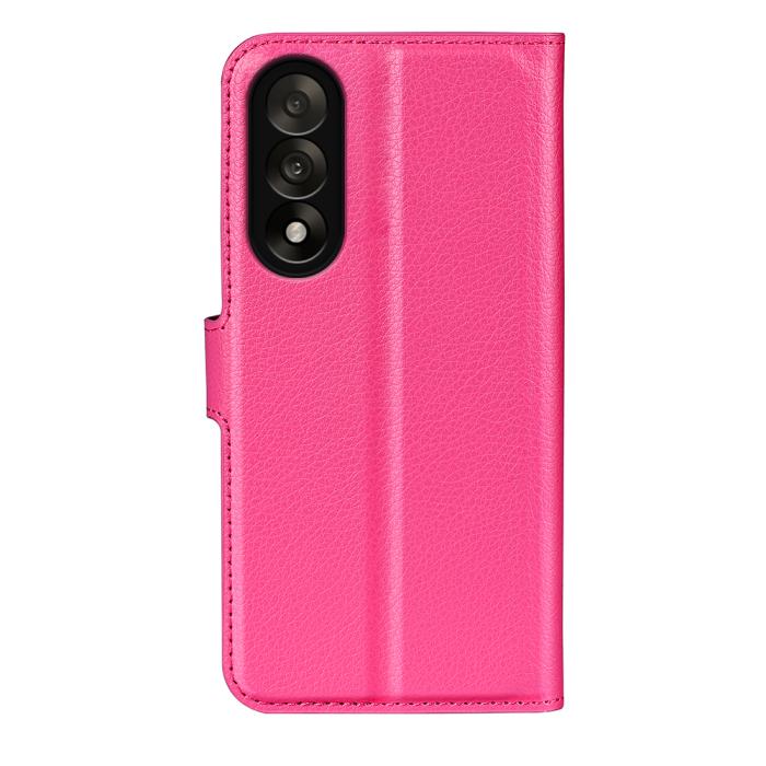Bild 3, OnePlus Nord 5 5G Fodral Litchi Läder Rosa