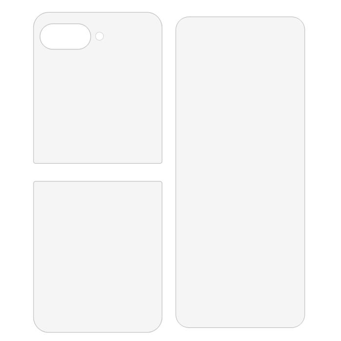 Bild 2, Motorola Razr 60 Ultra 5G Skärmskydd PET