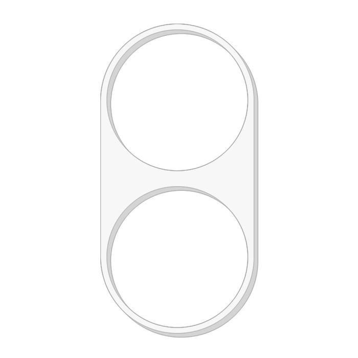 Bild 2, Motorola Razr 60 Linsskydd Härdat Glas Transparent