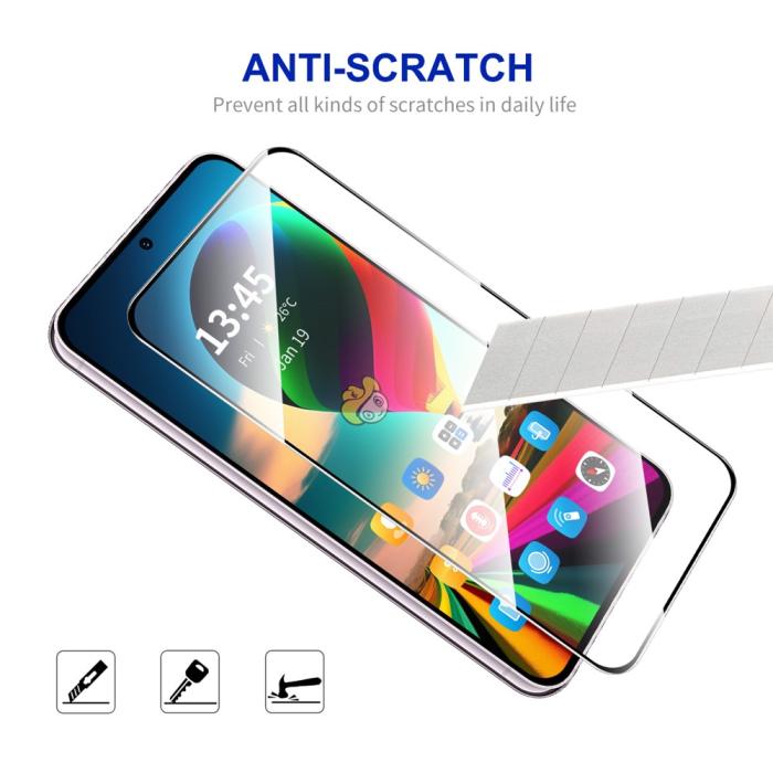 Bild 4, ENKAY Motorola Moto G86 Power/G86 5G Skärmskydd Heltäckande
