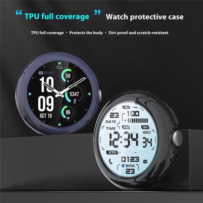 Bild 5, Google Pixel Watch 4 41 mm Skal TPU Transparent