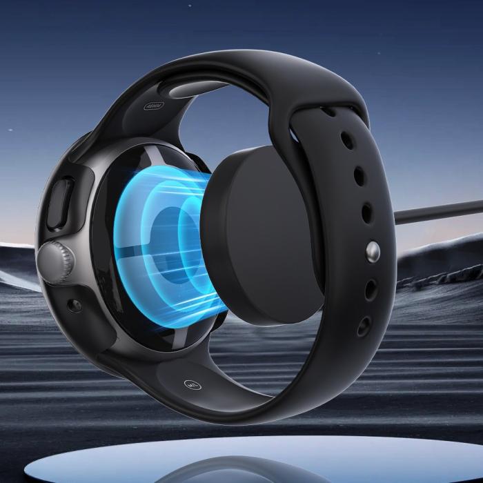 Bild 6, Google Pixel Watch 4 41 mm Skal Härdat Glas Svart