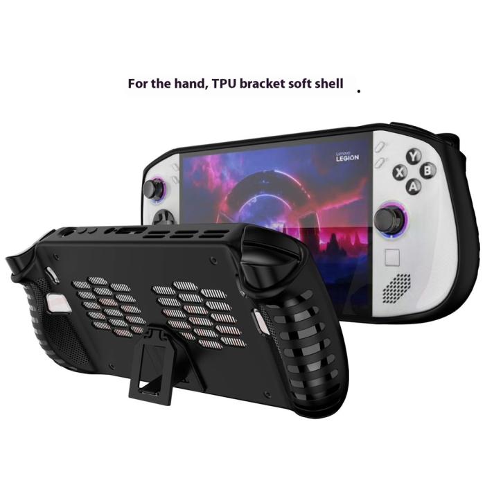 Bild 2, Lenovo Legion Go S Skal Kickstand TPU Vit