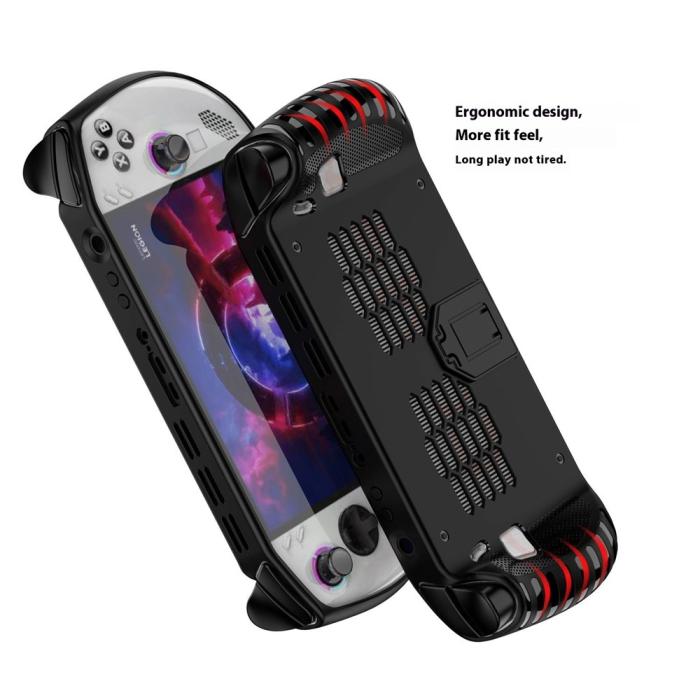 Bild 6, Lenovo Legion Go S Skal Kickstand TPU Vit