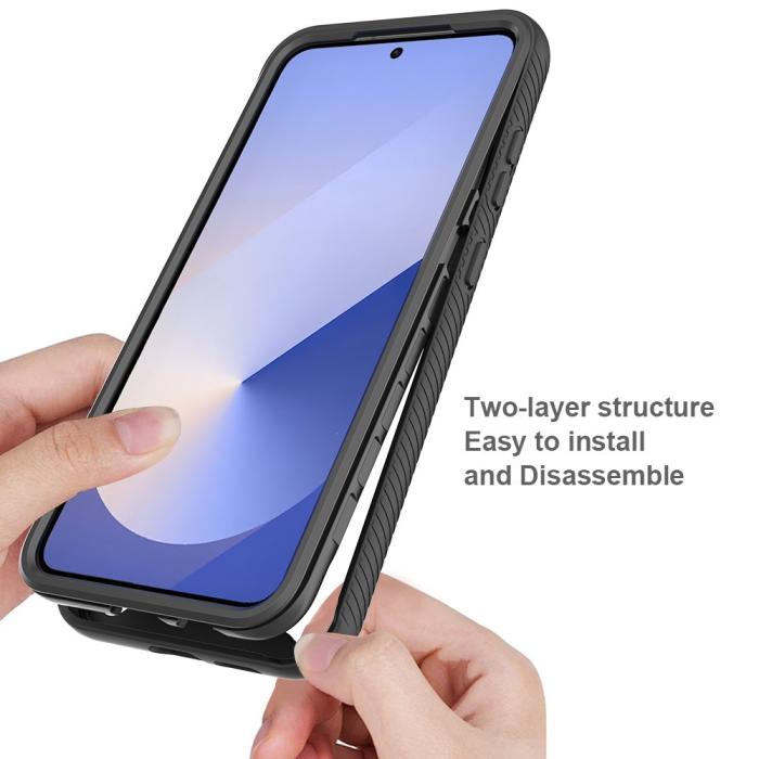 Bild 2, Samsung Galaxy S25 Skal 360 Hybrid Defense Svart