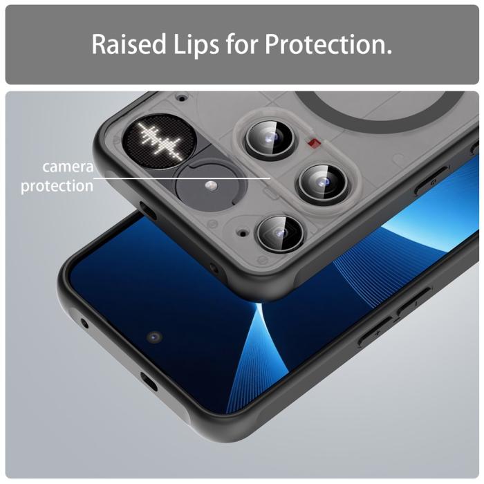 Bild 5, Nothing Phone 3 Skal MagSafe Hybrid Svart