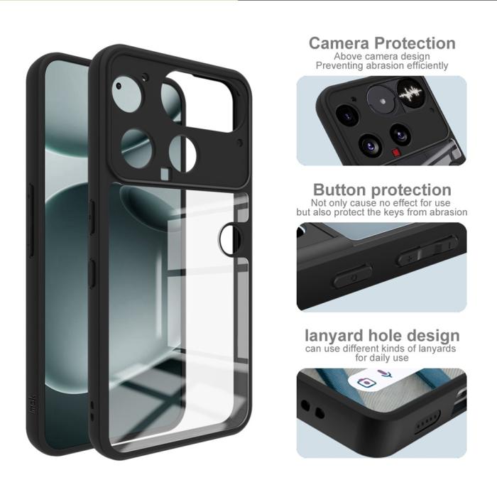 Bild 3, IMAK Nothing Phone 3 Skal Hybrid Svart