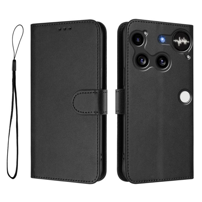 Bild 1, Nothing Phone 3 Fodral RFID Läder Svart