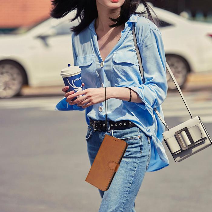 Bild 6, Nothing Phone 3 Fodral RFID Läder Brun