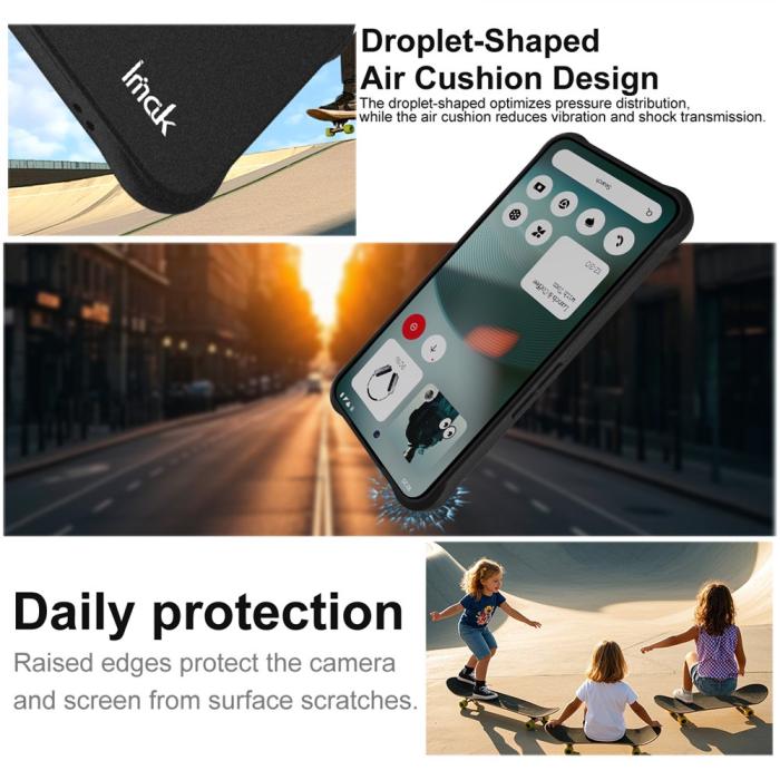 Bild 5, IMAK Nothing Phone 3 Skal Airbag Shockproof Svart