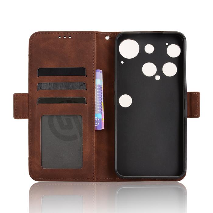 Bild 5, Nothing Phone 3 Fodral Med Avtagbart Kortfack Brun