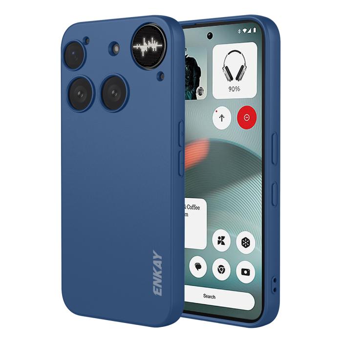 Bild 1, ENKAY Nothing Phone 3 Skal Silikon Blå