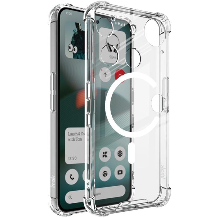 Bild 1, IMAK Nothing Phone 3 Skal MagSafe Shockproof Transparent
