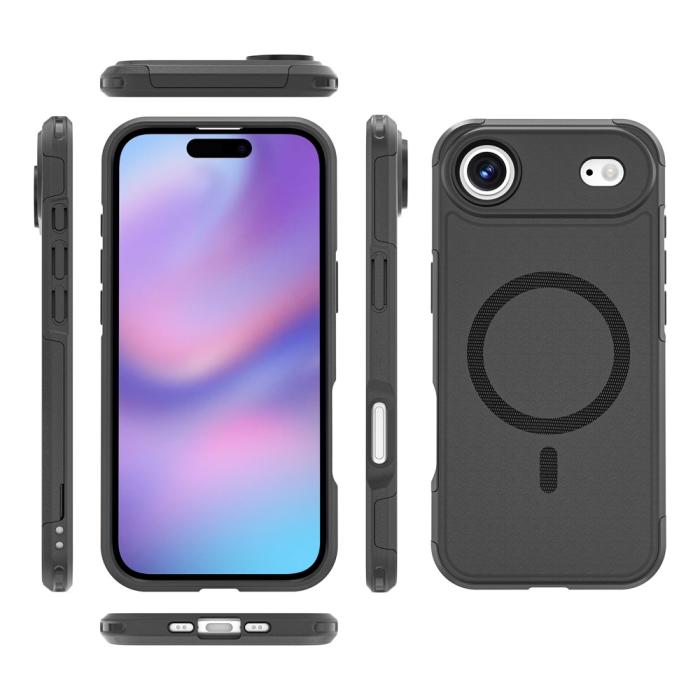 Bild 4, iPhone Air Skal MagSafe Hybrid Svart