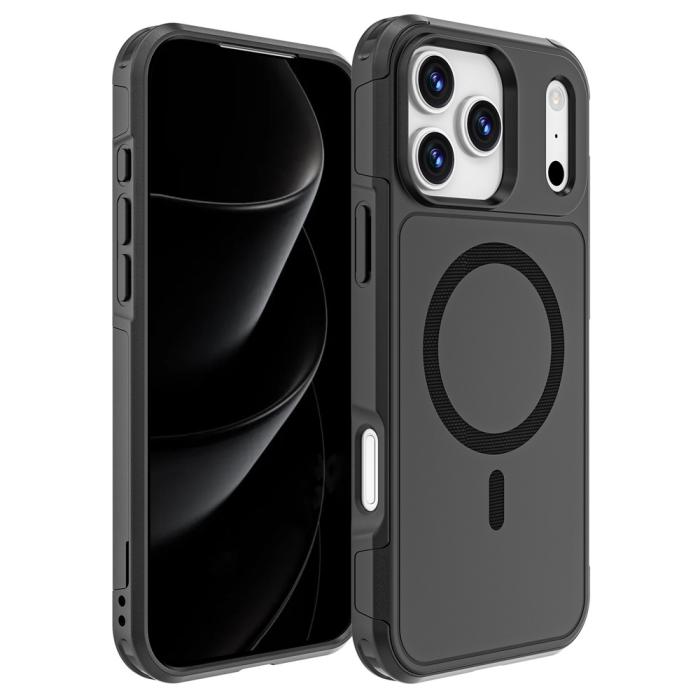 Bild 1, iPhone 17 Pro Max Skal MagSafe Hybrid Svart