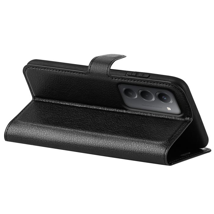 Bild 6, Xiaomi Redmi 15 Fodral Litchi Läder Svart