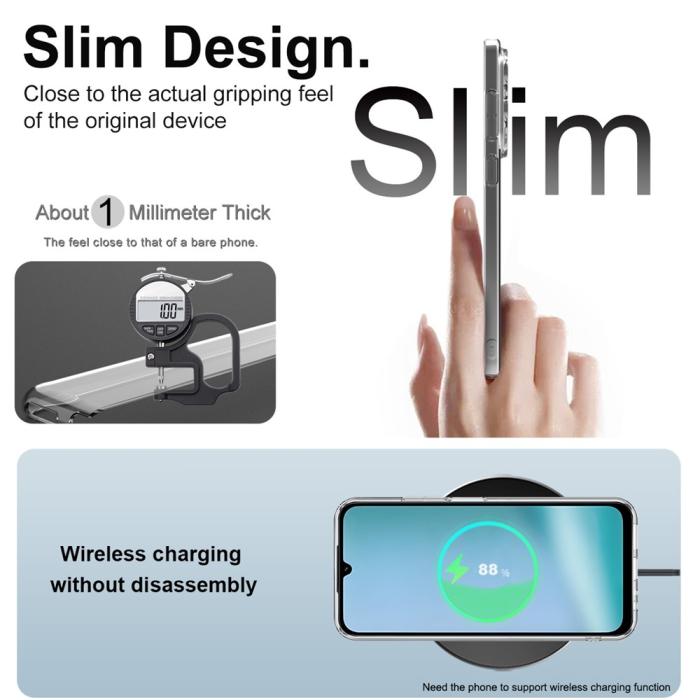 Bild 6, IMAK Xiaomi Redmi 15C Skal TPU Transparent