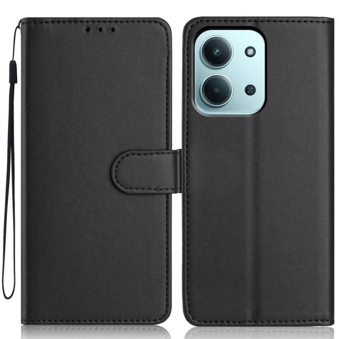 Bild 1, Xiaomi Redmi 15C Fodral Läder Svart