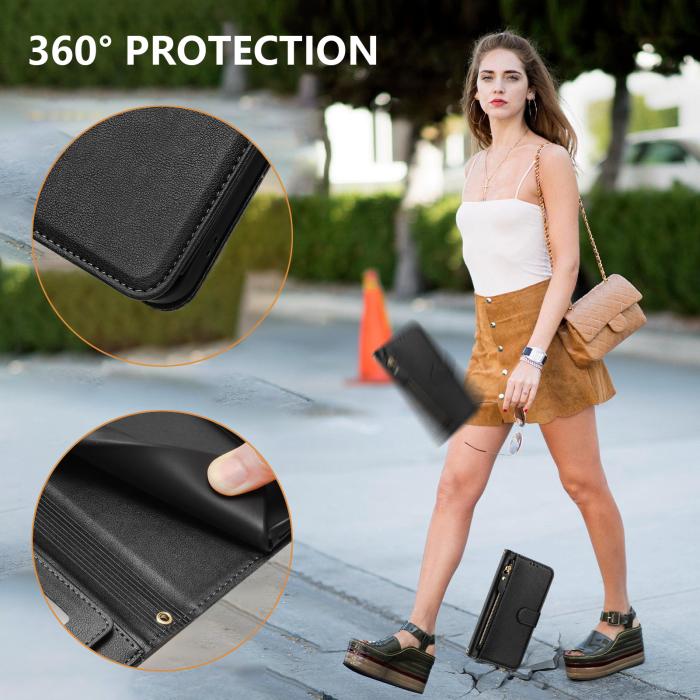 Bild 2, Xiaomi Redmi 15C Plånboksfodral Läder Svart