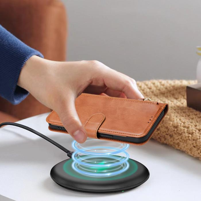 Bild 6, Xiaomi Redmi 15C Plånboksfodral Läder Brun