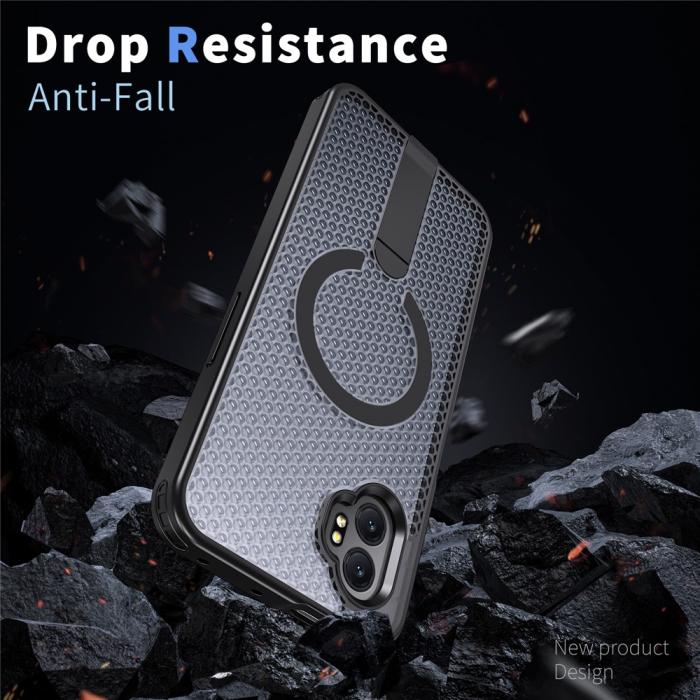 Bild 3, Samsung Galaxy Xcover 7 Pro Skal MagSafe Kickstand Svart