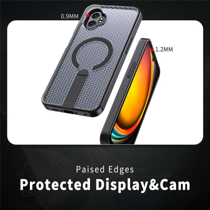 Bild 4, Samsung Galaxy Xcover 7 Pro Skal MagSafe Kickstand Svart