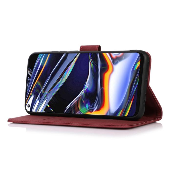 Bild 2, KHAZNEH Samsung Galaxy Xcover 7 Fodral Läder Röd