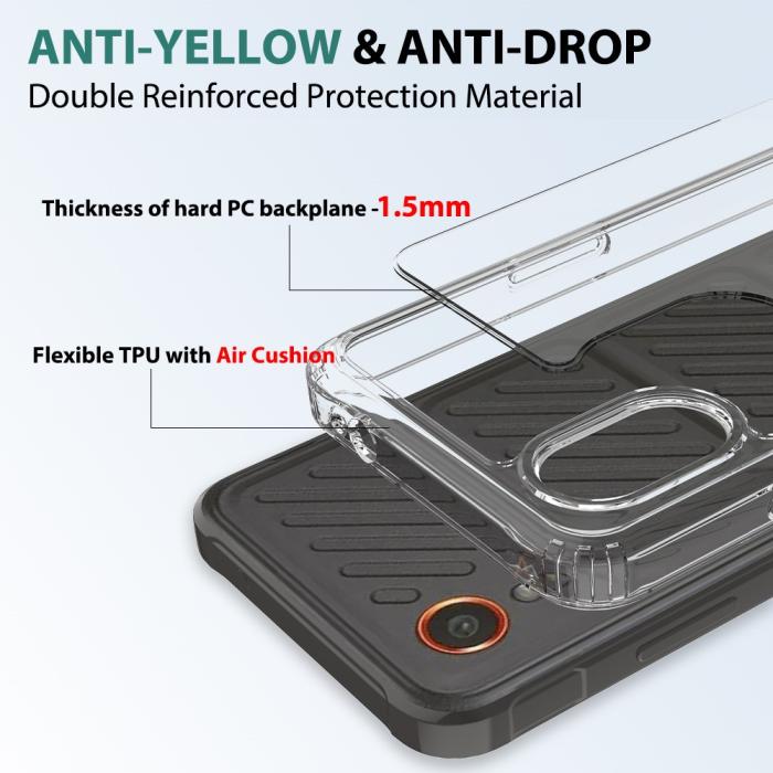 Bild 4, Samsung Galaxy Xcover 7 Skal TPU / Akryl Transparent