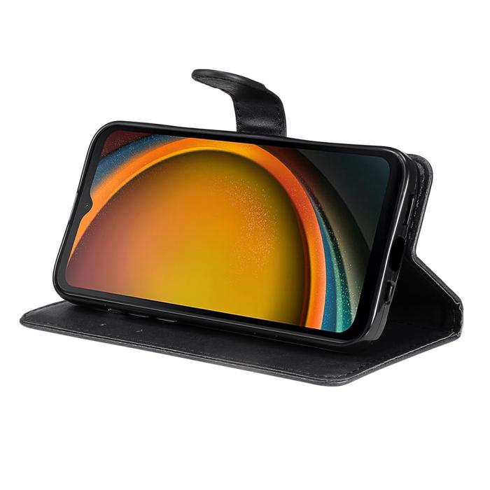 Bild 3, Samsung Galaxy Xcover 7 Fodral Läder Svart