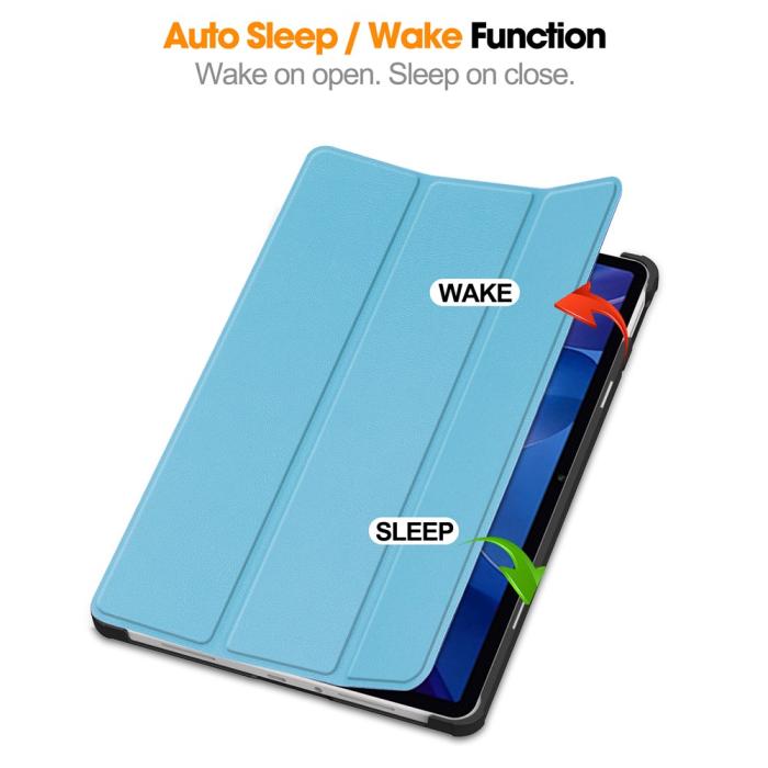 Bild 3, Xiaomi Redmi Pad 2 Fodral Tri-Fold Blå