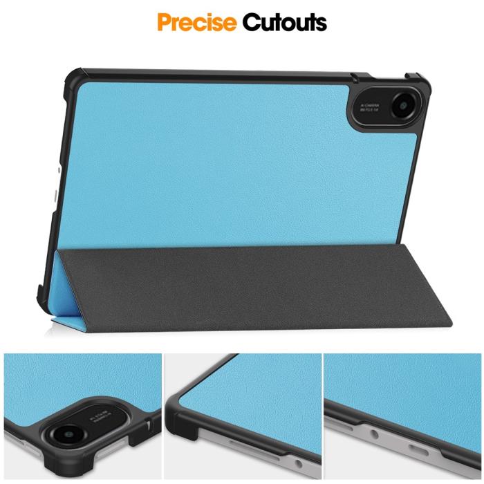 Bild 6, Xiaomi Redmi Pad 2 Fodral Tri-Fold Blå