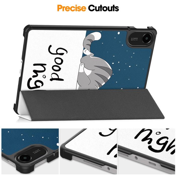Bild 6, Xiaomi Redmi Pad 2 Fodral Tri-Fold Katt