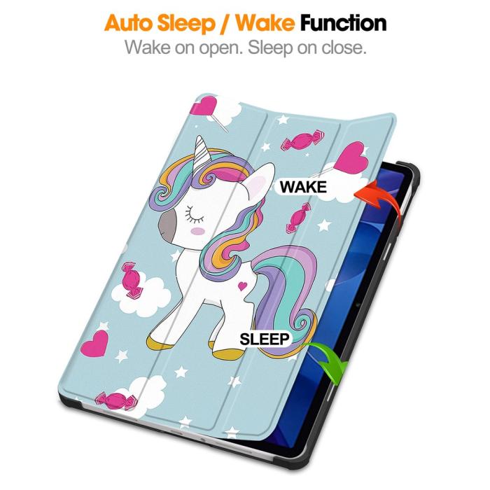 Bild 3, Xiaomi Redmi Pad 2 Fodral Tri-Fold Enhörning