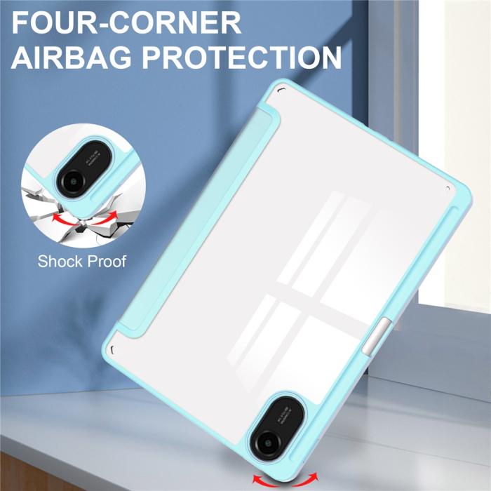 Bild 6, Xiaomi Redmi Pad 2 Fodral Tri-Fold Hybrid Blå