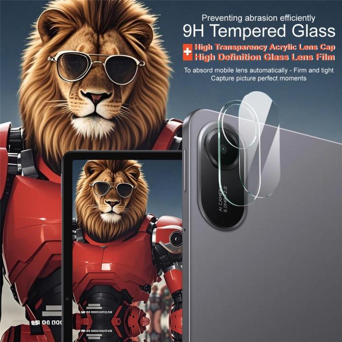 Bild 3, IMAK Xiaomi Redmi Pad 2 Linsskydd Härdat Glas Transparent