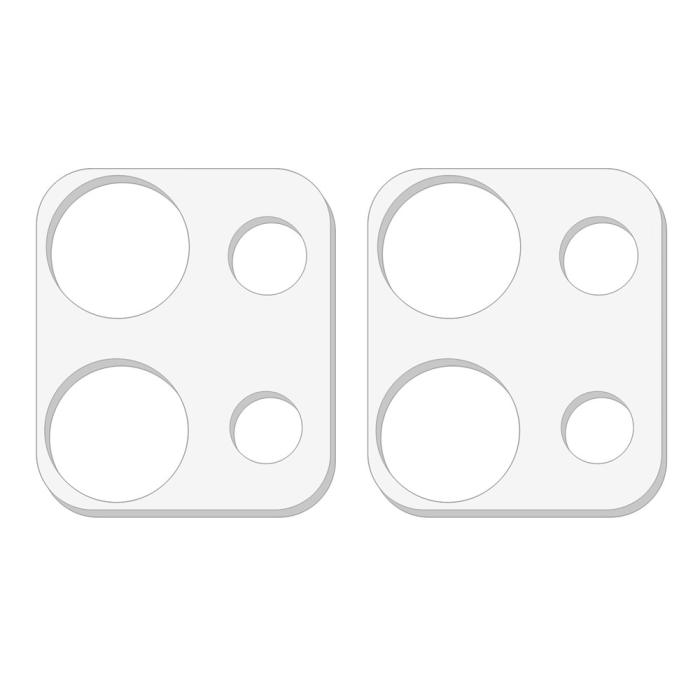 Bild 2, Xiaomi Redmi 15C 2-PACK Linsskydd Härdat Glas Transparent