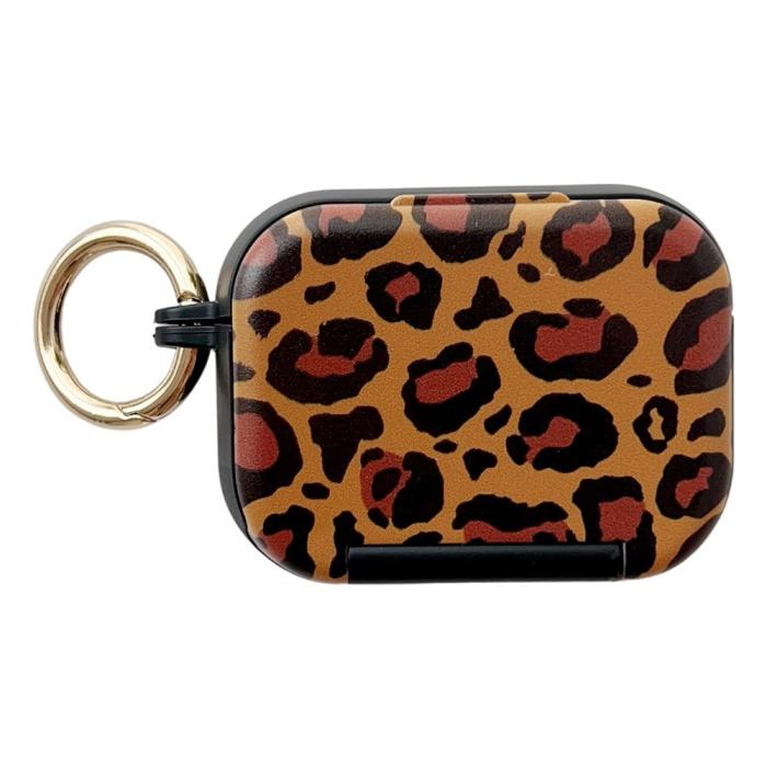 Bild 1, AirPods Pro 3 Skal Leopard Print