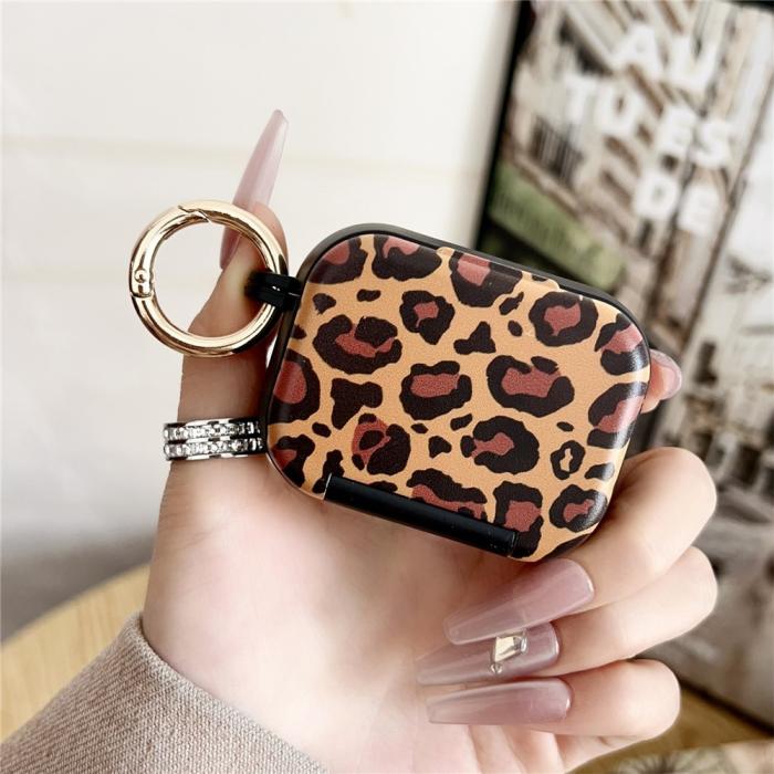 Bild 2, AirPods Pro 3 Skal Leopard Print