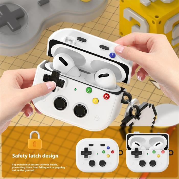 Bild 6, AirPods Pro 3 Skal Game Console Vit