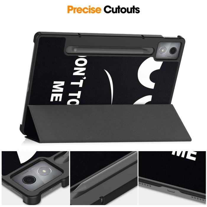 Bild 4, Lenovo Idea Tab Pro Fodral Tri-Fold Dont Touch Me