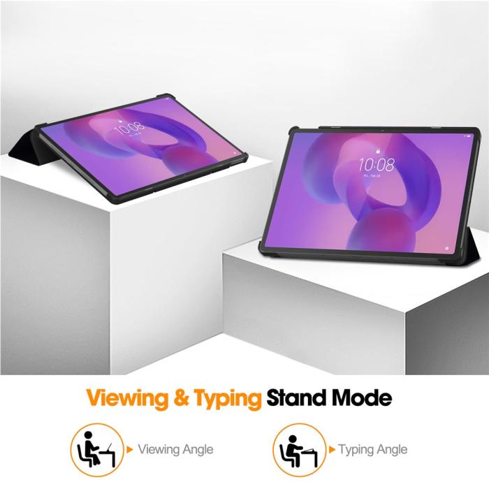 Bild 5, Lenovo Idea Tab Pro Fodral Tri-Fold Dont Touch Me
