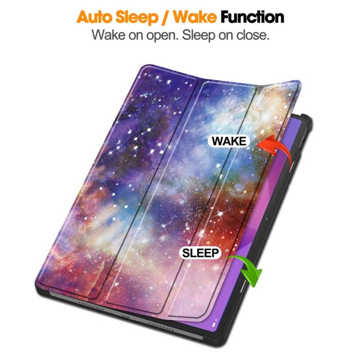 Bild 3, Lenovo Idea Tab Pro Fodral Tri-Fold Galaxy