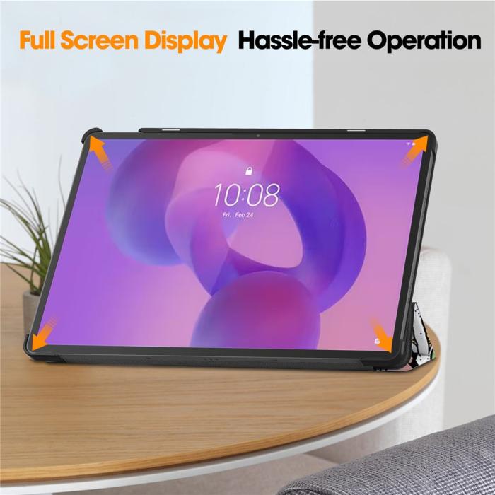 Bild 6, Lenovo Idea Tab Pro Fodral Tri-Fold Graffiti