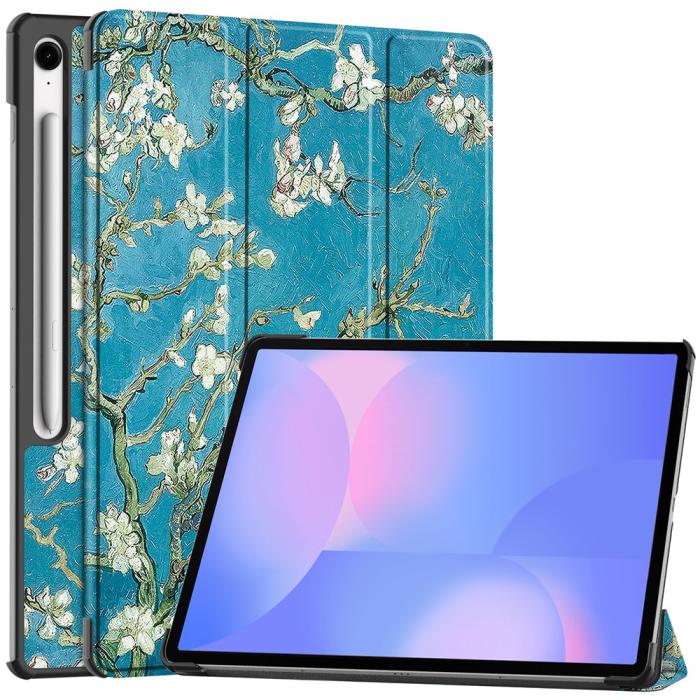 Bild 1, Samsung Galaxy S10 FE Plus Fodral Tri-Fold Peach Blossom