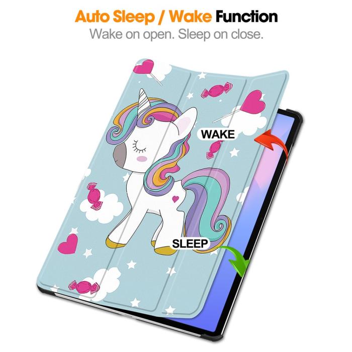 Bild 4, Samsung Galaxy S10 FE Plus Fodral Tri-Fold Enhörning